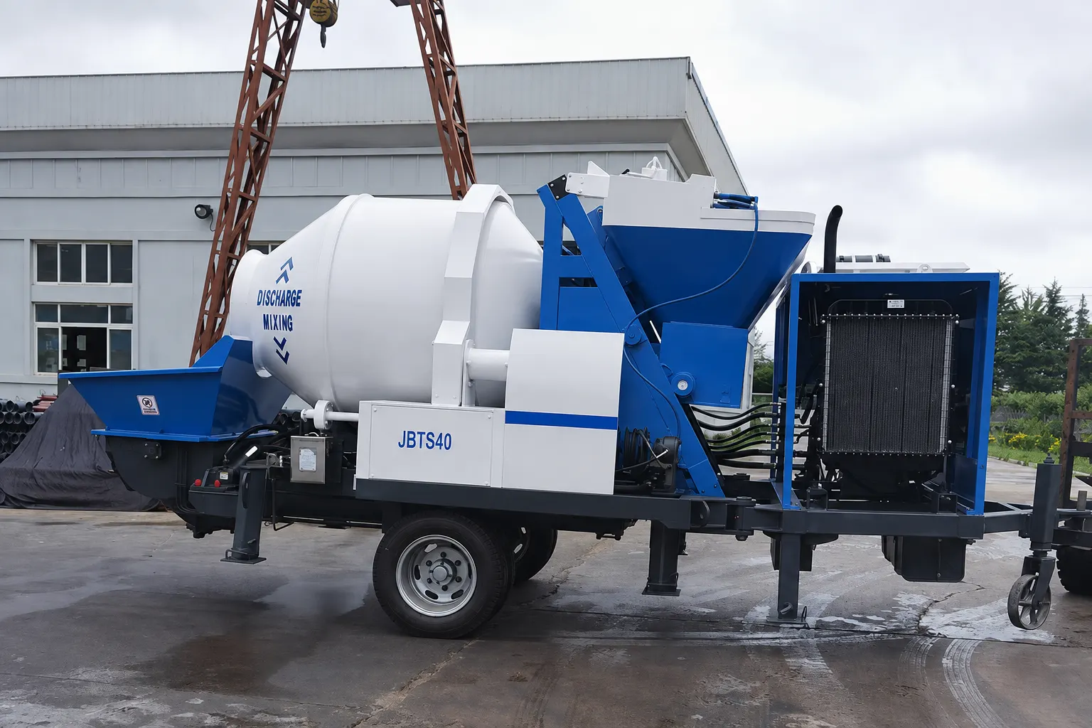 Concrete Mixer Pump