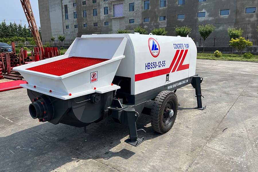 Concrete Trailer Pump for Efficient Concrete Conveying
