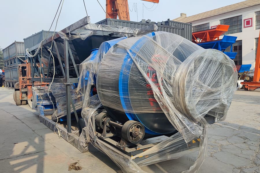 Drum Type Mobile Concrete Batching Plant for Flexible Sites