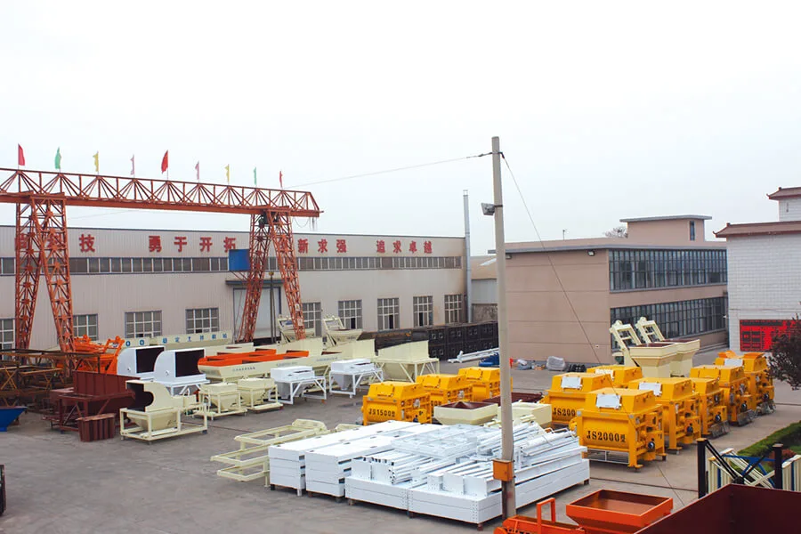Hengyuan Concrete Machinery Factory Display and Production Capacity