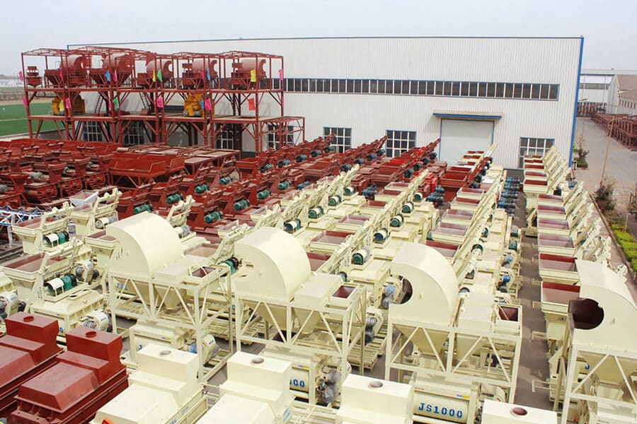 Hengyuan Concrete Machinery Factory Display and Production Capacity configuration detail