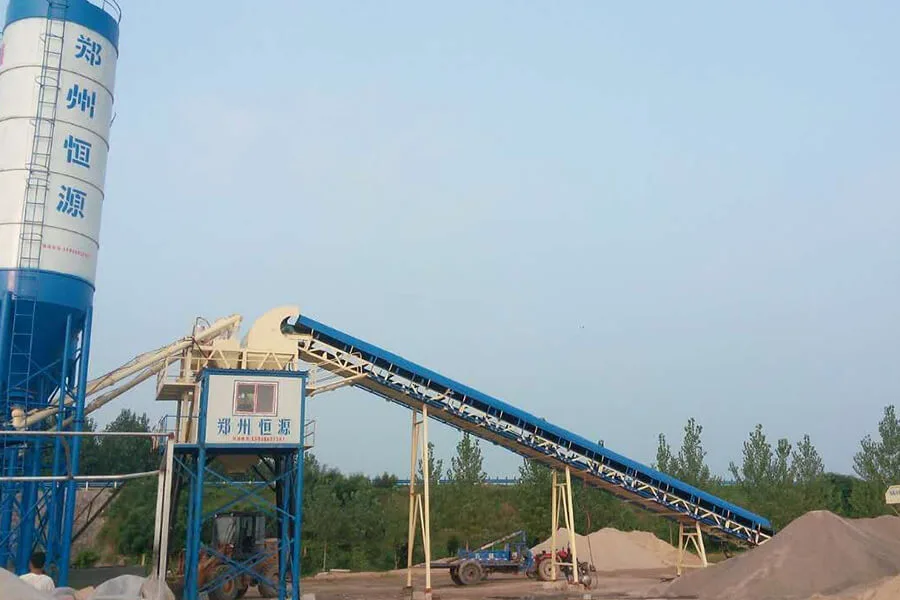 Large Capacity Concrete Batching Plant for High Output Projects configuration detail