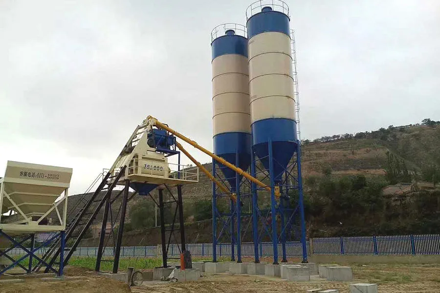 Stationary Concrete Batching Plant for Stable Concrete Production