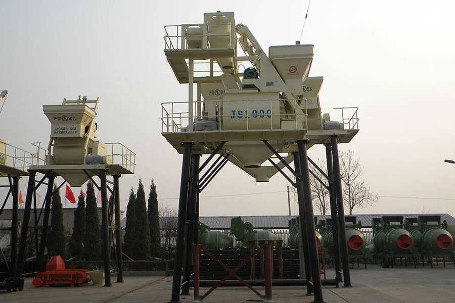 Twin Shaft Concrete Mixer for Strong and Uniform Mixing Performance