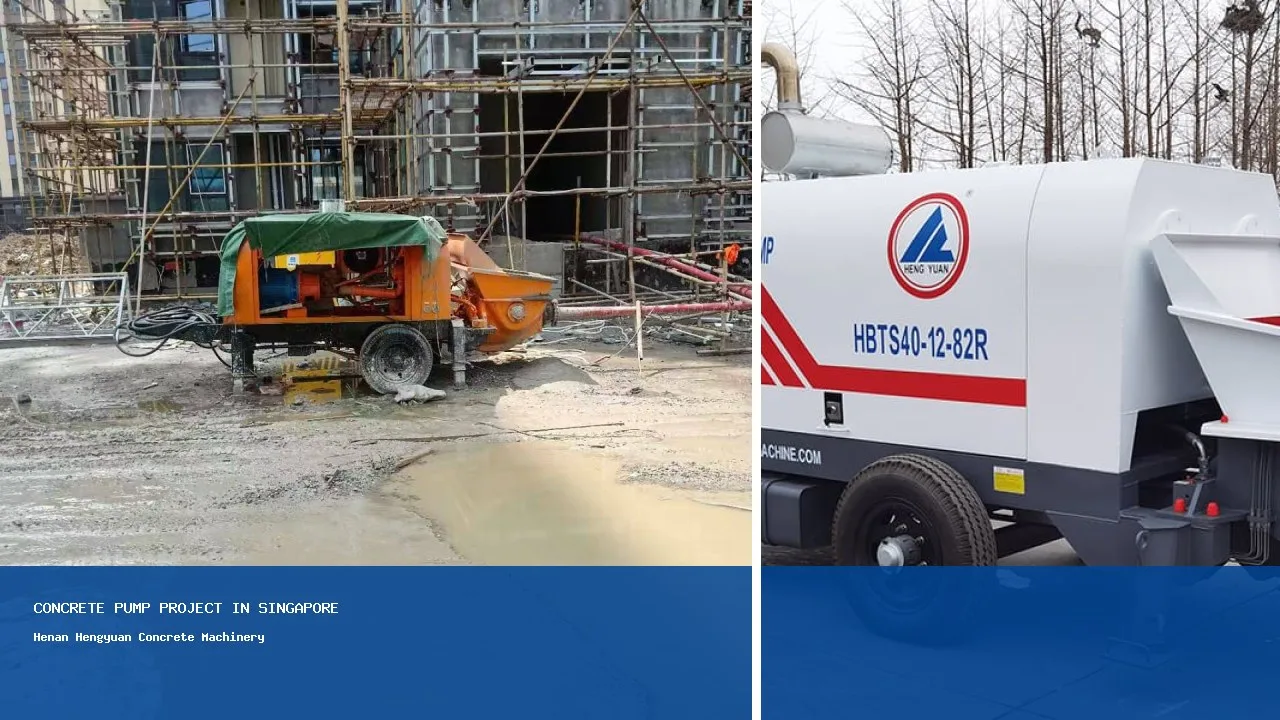 Concrete Pump Project in Singapore