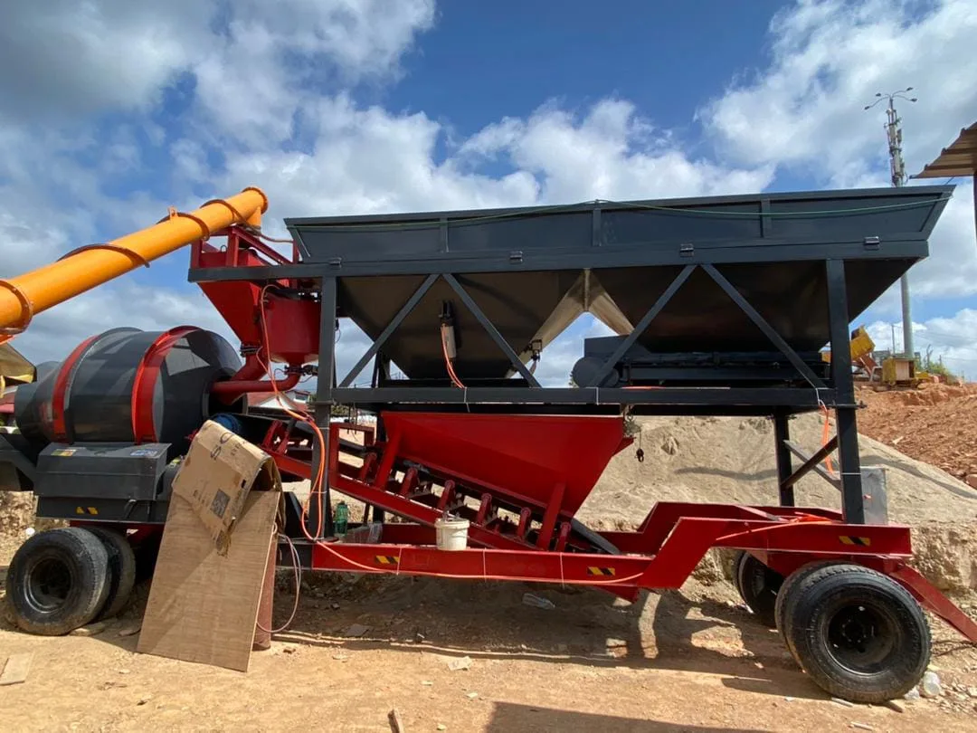 Mobile Concrete Batching Plant Project in Malaysia