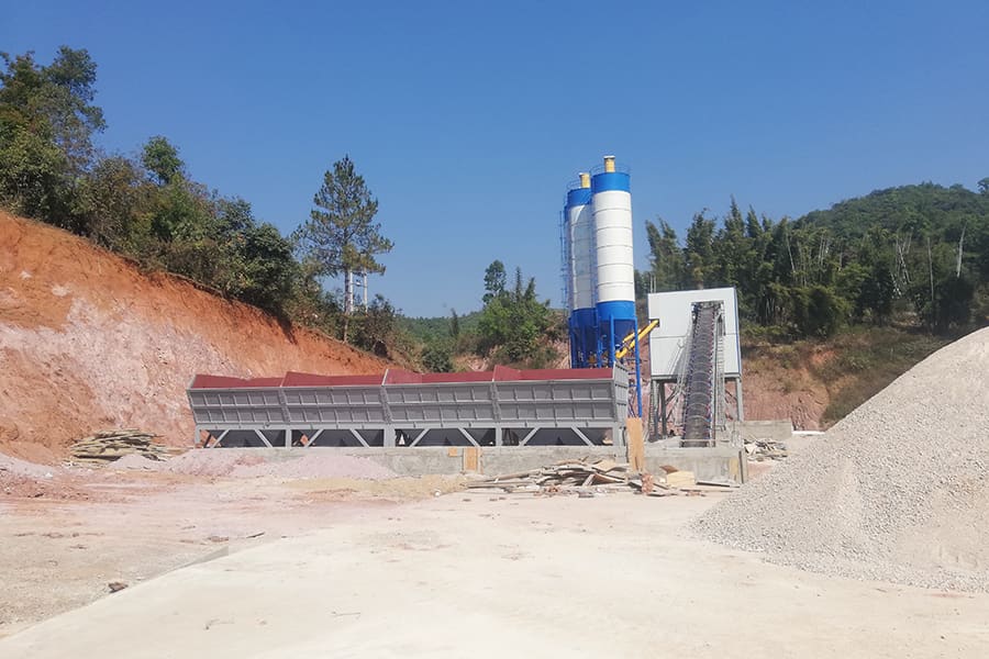 Large Concrete Batching Plant Project in the Philippines