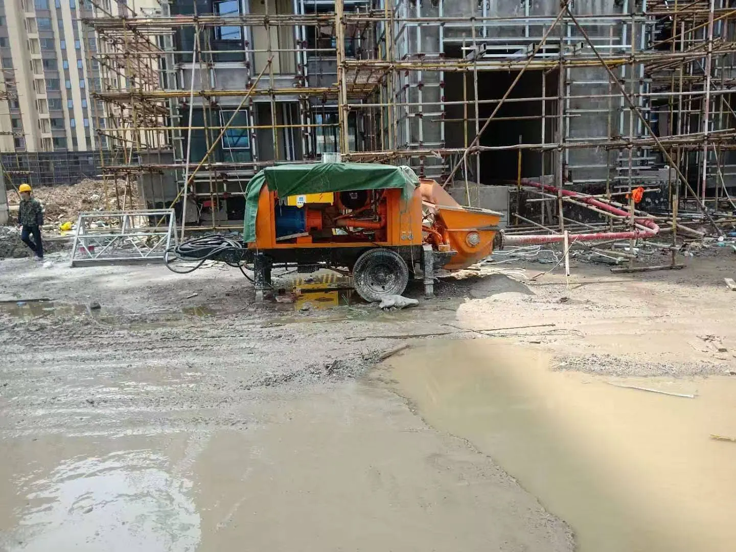 Concrete Pump Project in Singapore