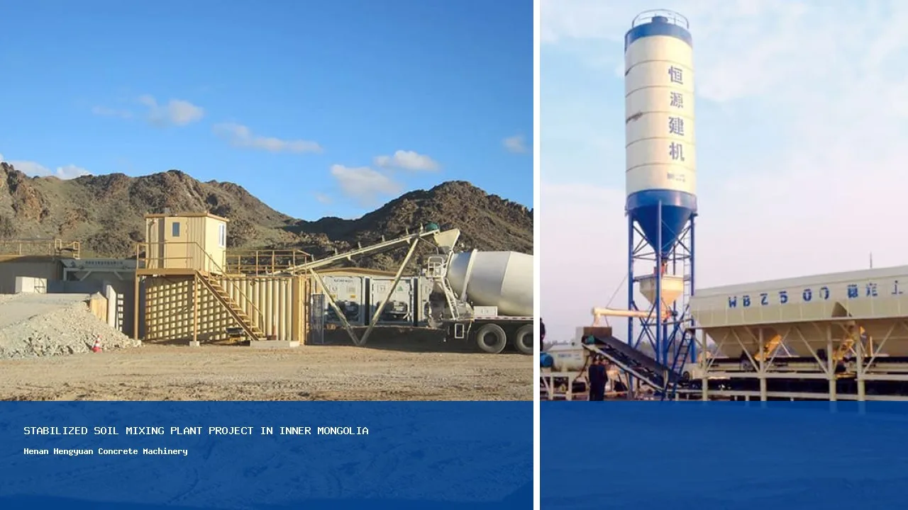 Stabilized Soil Mixing Plant Project in Inner Mongolia