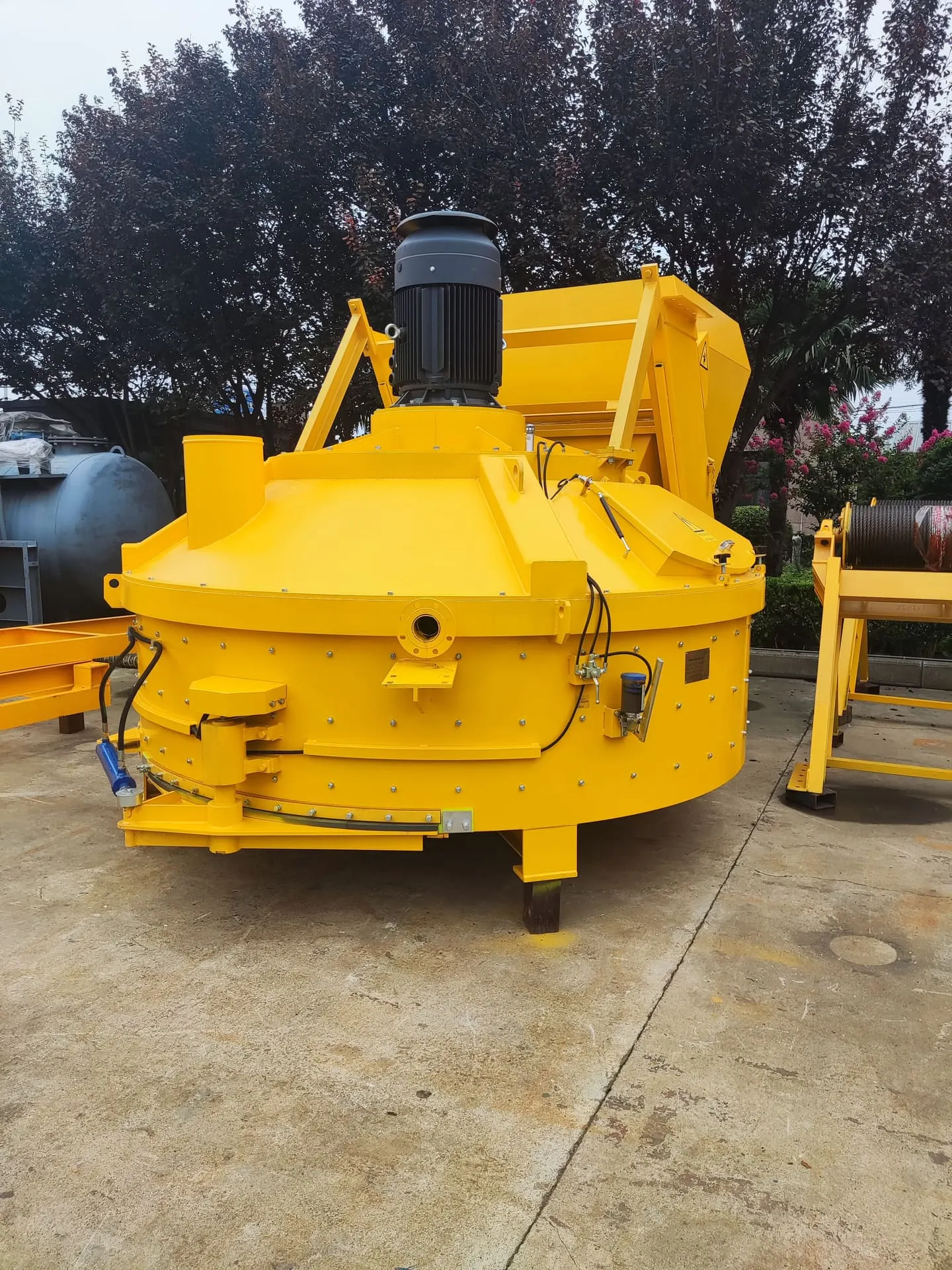 Planetary Concrete Mixer Project in Thailand