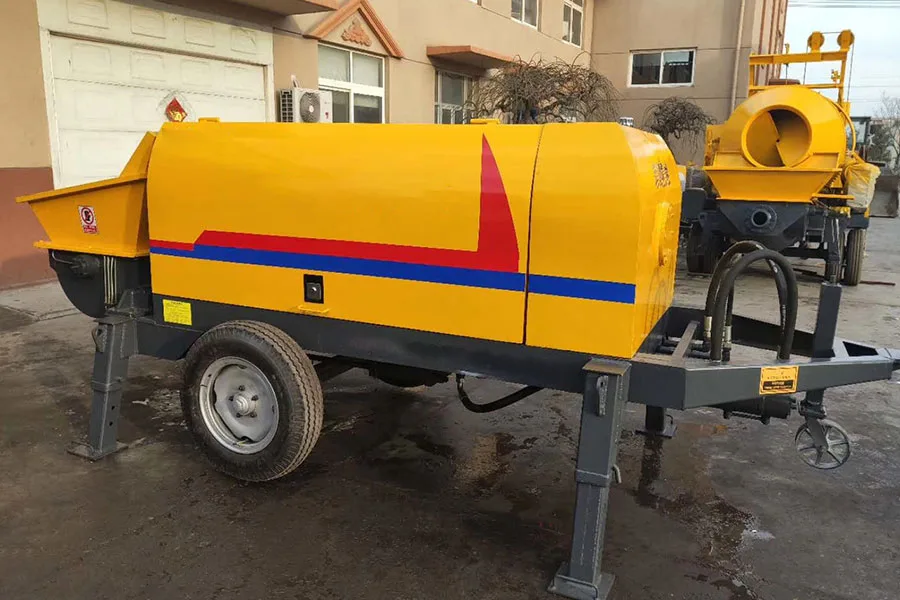 HBT50 электрический бетононасос