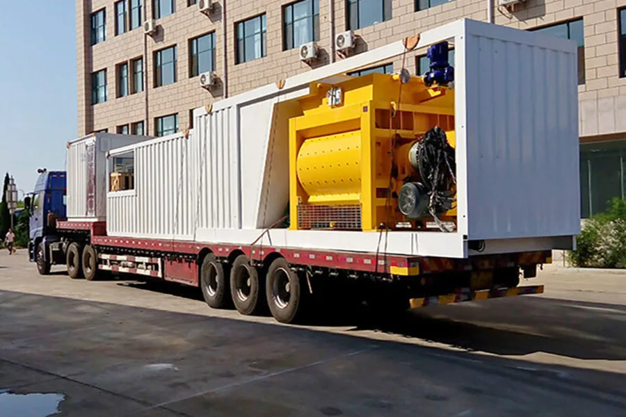 Container Type Concrete Batching Plant