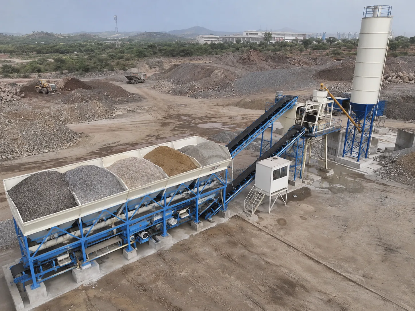 WBZ500 Stabilized Soil Mixing Plant