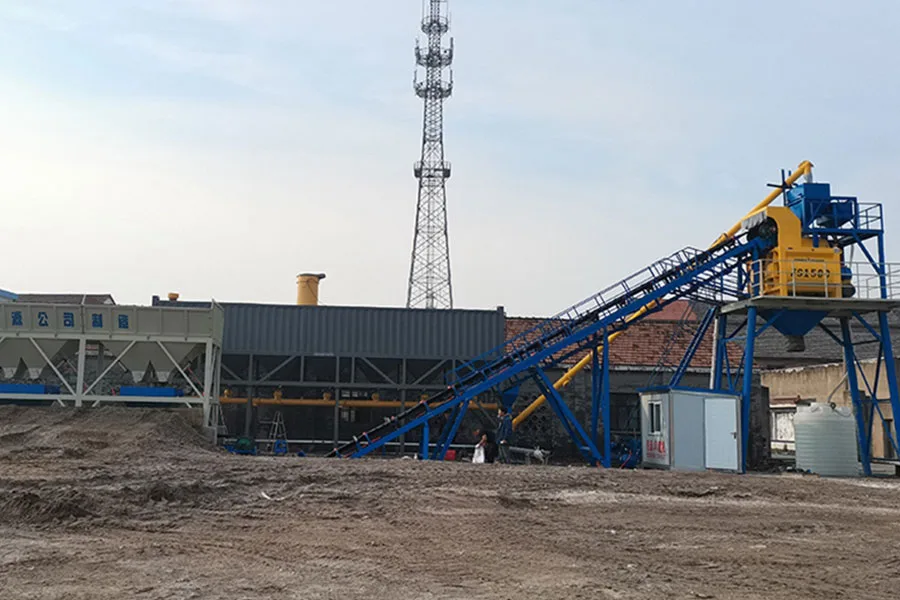 HZS90 Stationary Concrete Batching Plant