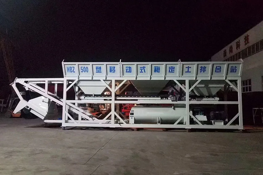 Mobile Stabilized Soil Mixing Plant