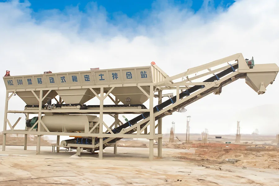 Mobile Stabilized Soil Mixing Plant