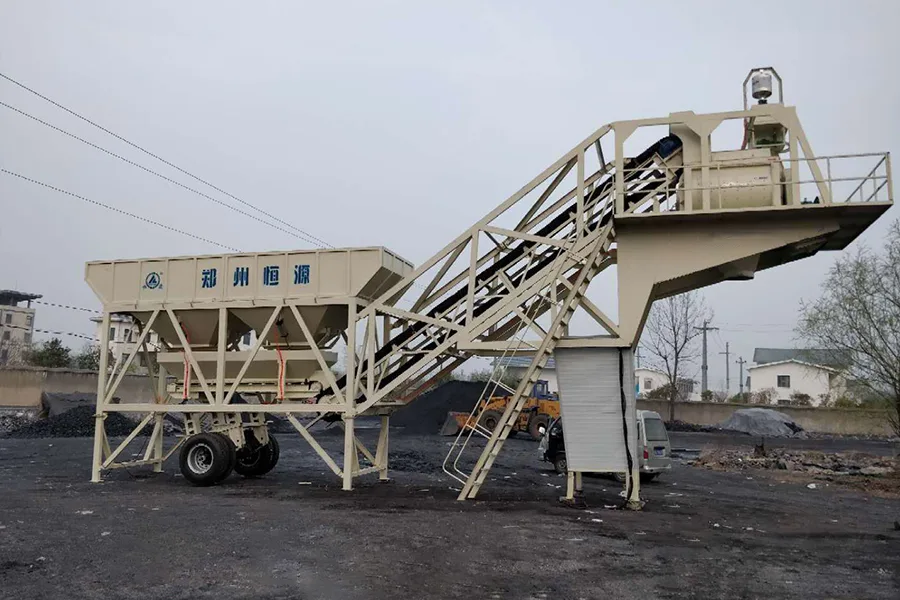 Mobile Concrete Batching Plant