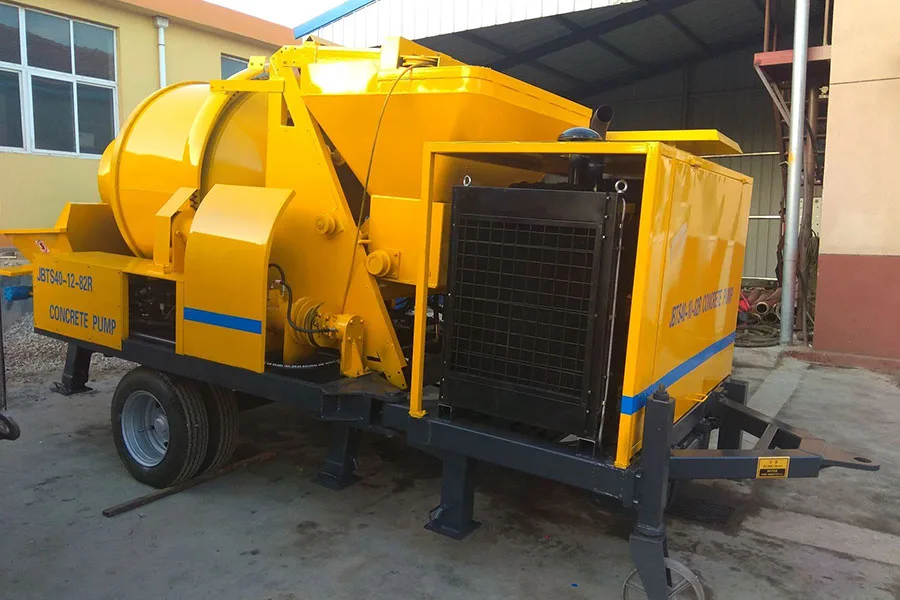JBTS40 Bomba Mezcladora de Concreto Diesel