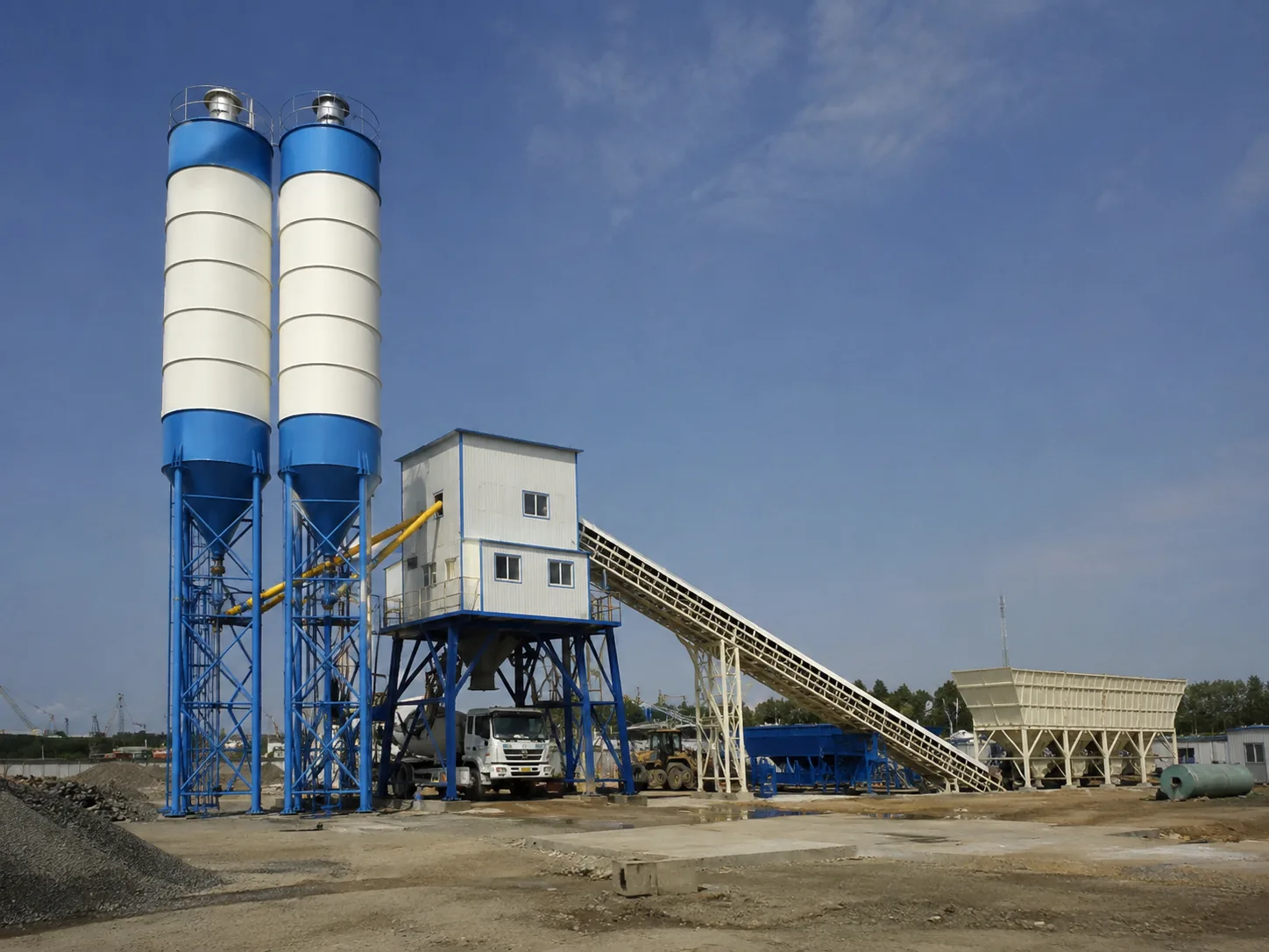 HZS60 Stationary Concrete Batching Plant