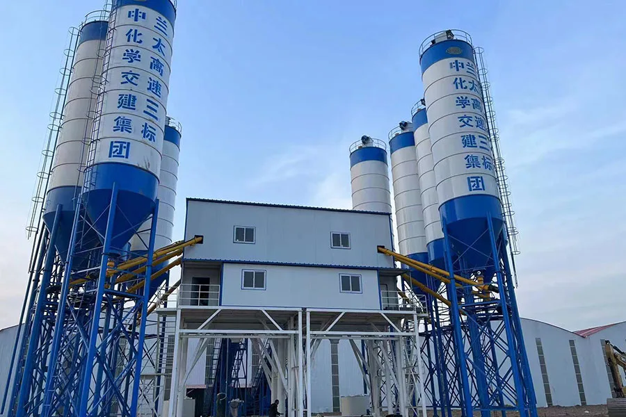 Stationary Concrete Batching Plant