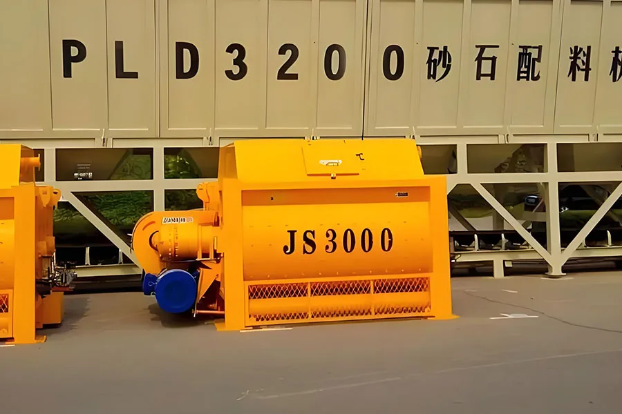 JS3000 JS Twin-shaft Concrete Mixer