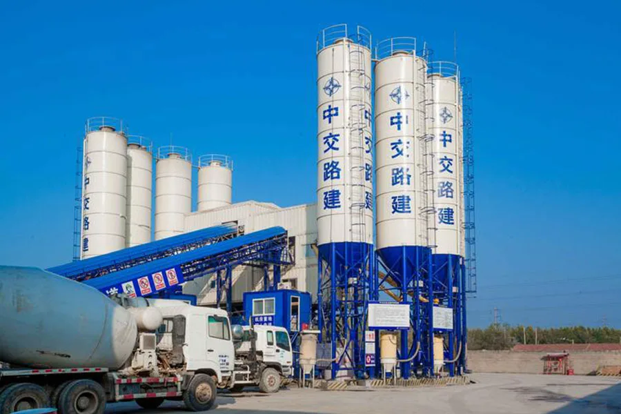 HZS270 Stationary Concrete Batching Plant