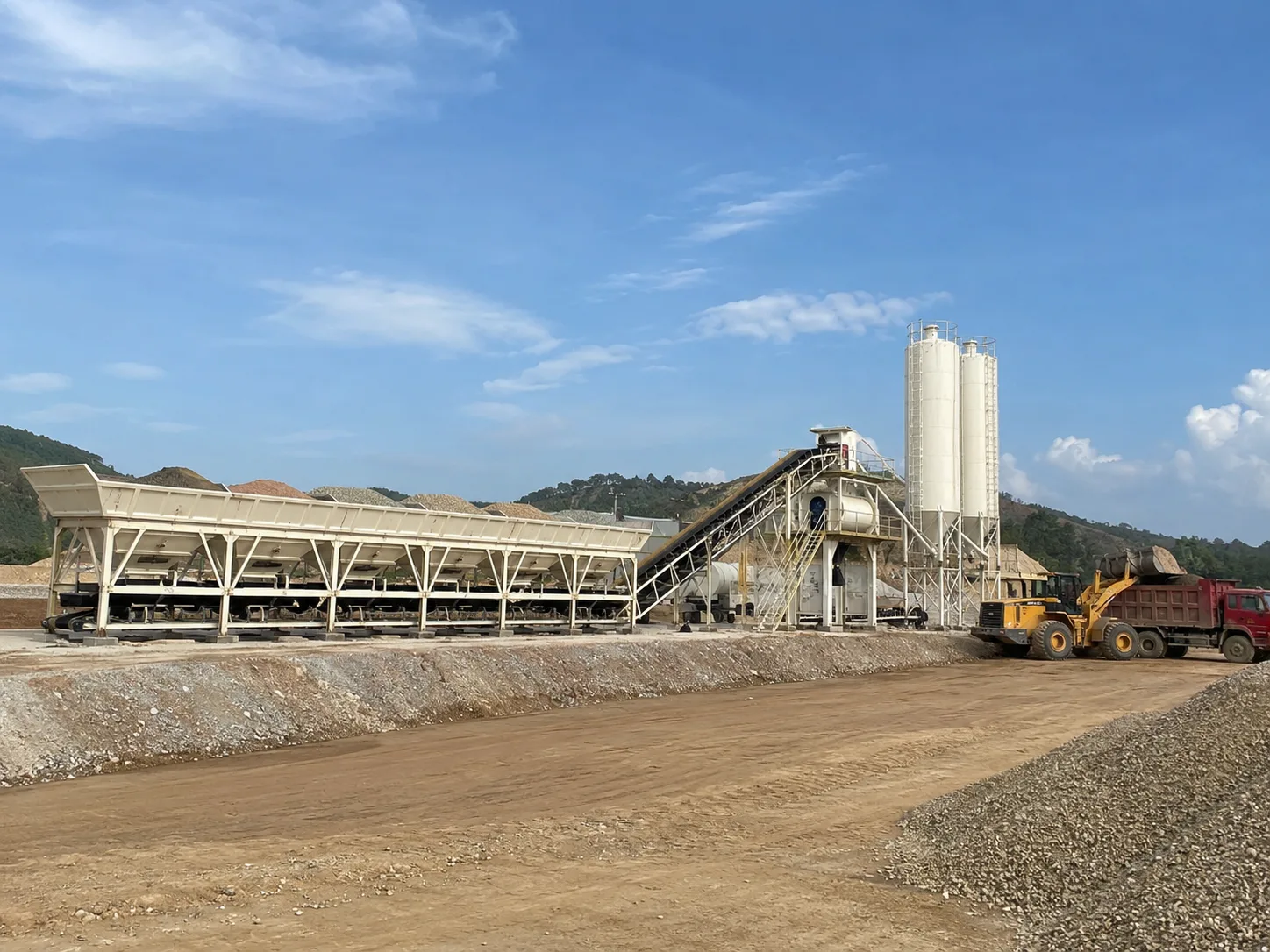 WBZ800 Stabilized Soil Mixing Plant