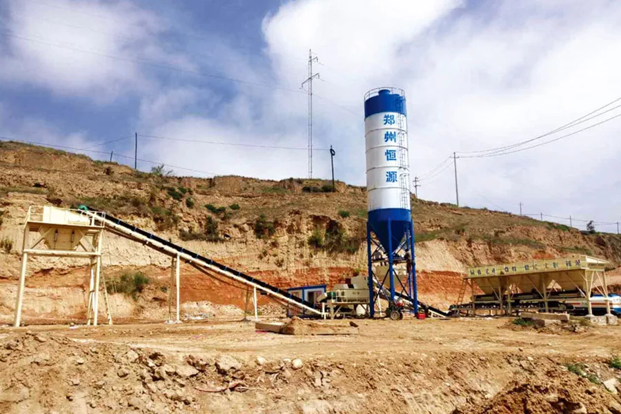 Stationary Stabilized Soil Mixing Plant