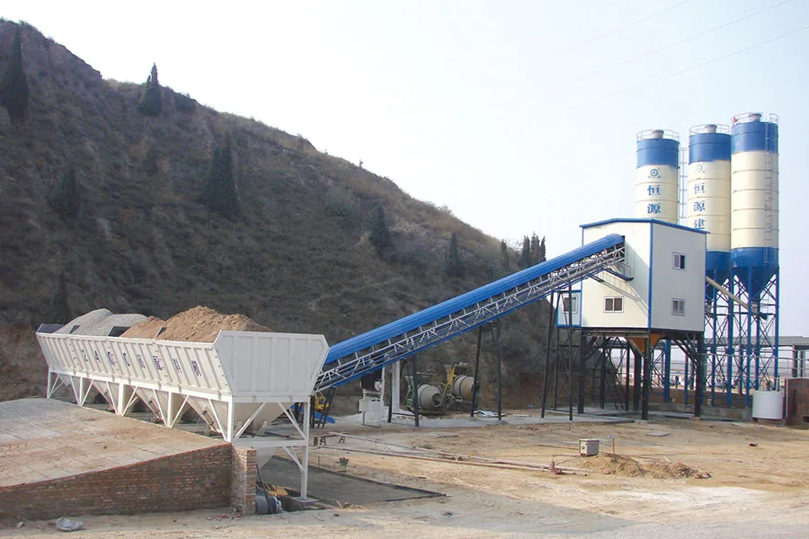 Stationary Concrete Batching Plant