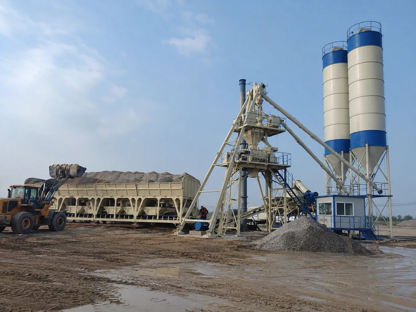 WBZ700 Stabilized Soil Mixing Plant