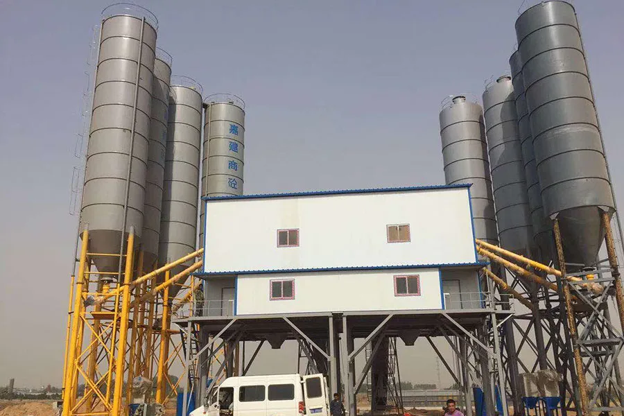 Stationary Concrete Batching Plant