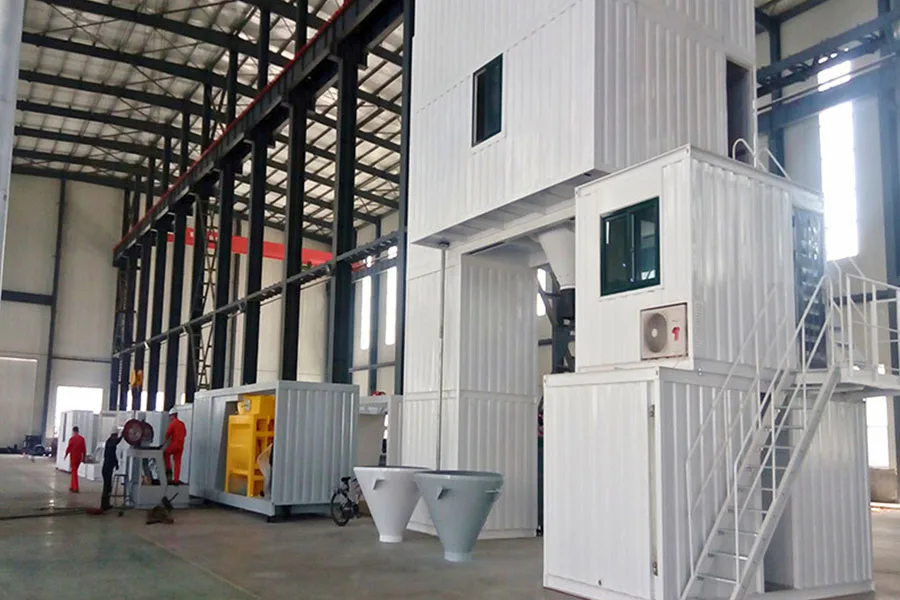 Container Type Concrete Batching Plant