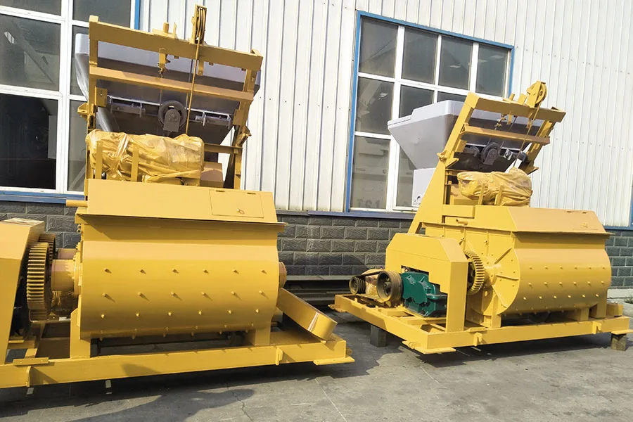 JS500 JS Twin-shaft Concrete Mixer