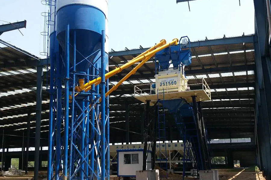 HZS90 Stationary Concrete Batching Plant