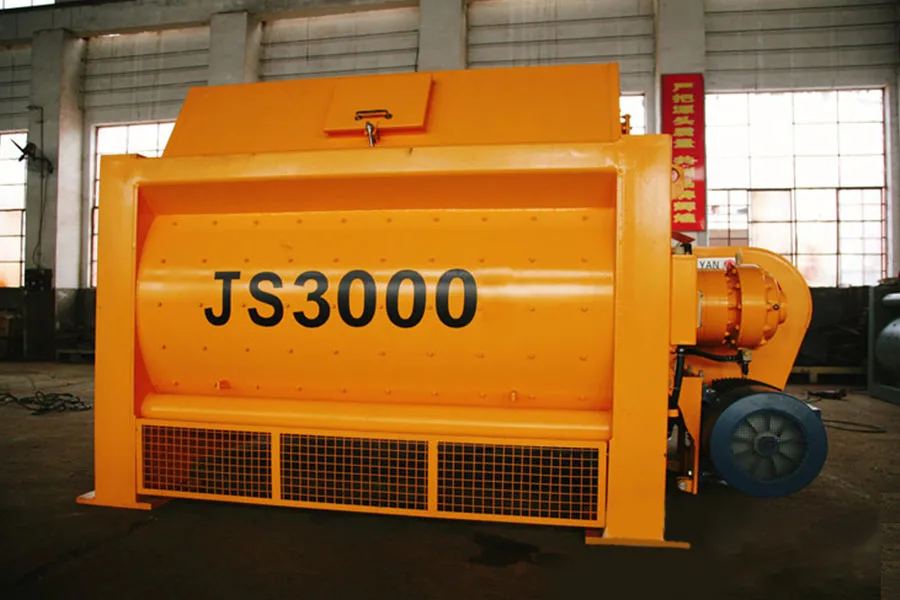JS3000 Malaxeur a Beton Double Arbre JS