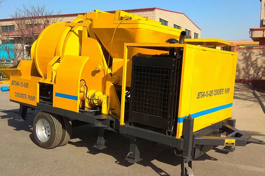 JBTS40 Diesel Concrete Mixer Pump
