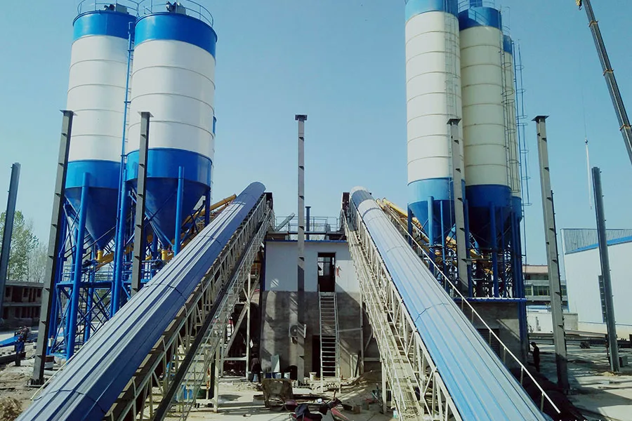 HZS240 Stationary Concrete Batching Plant