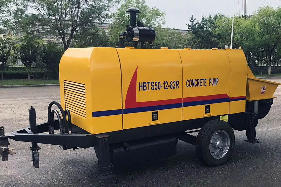 HBTS50 дизельный бетононасос