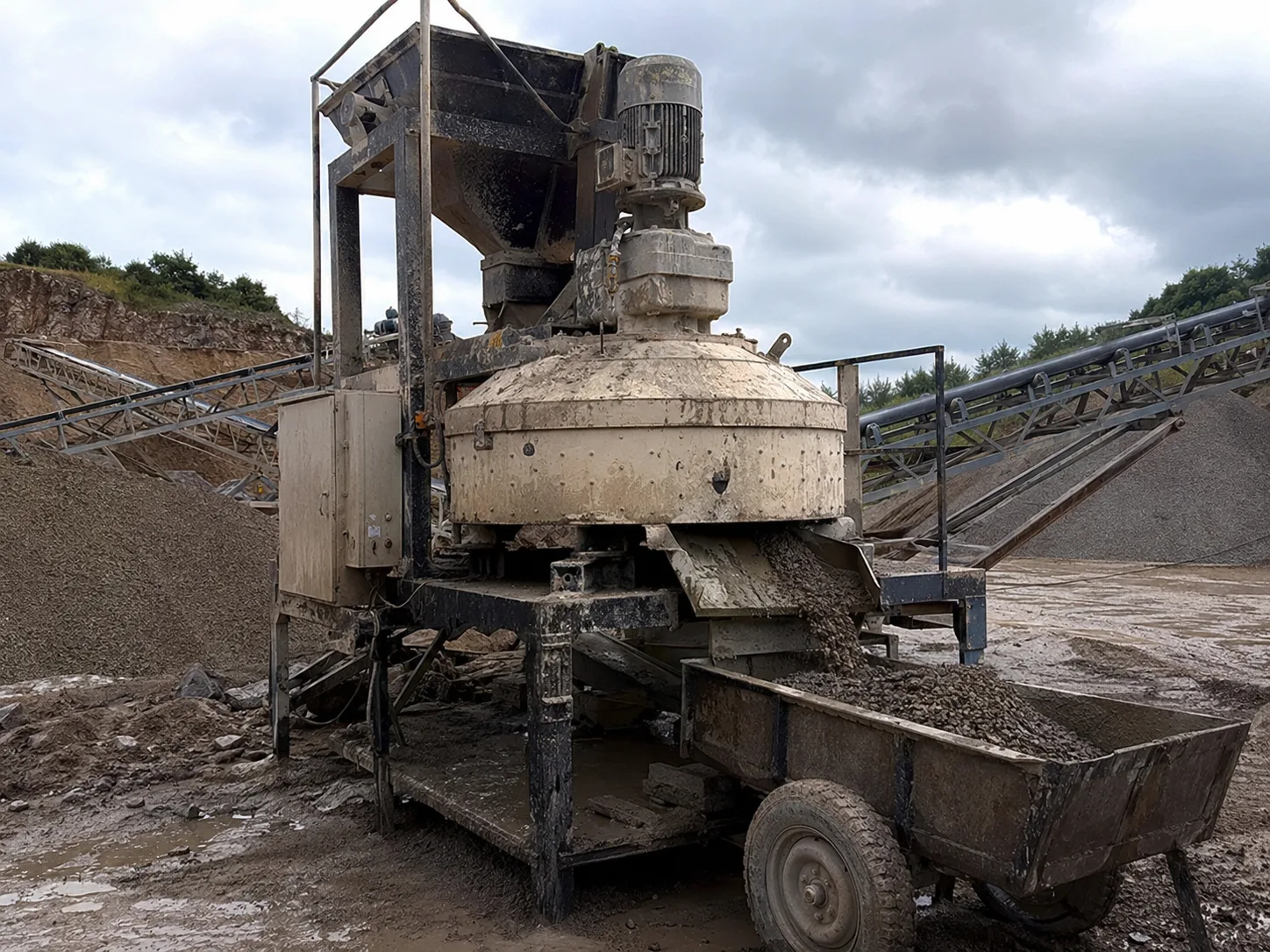 JN1000 Malaxeur Planetaire a Beton JN
