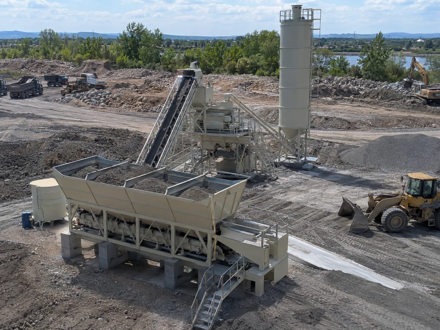 WBZ400 Stabilized Soil Mixing Plant