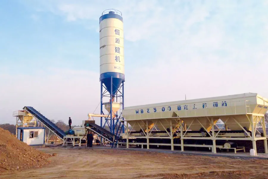 Stationary Stabilized Soil Mixing Plant