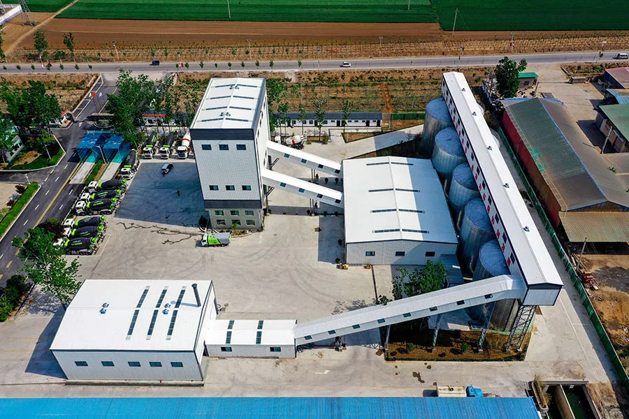 HZS270 Stationary Concrete Batching Plant