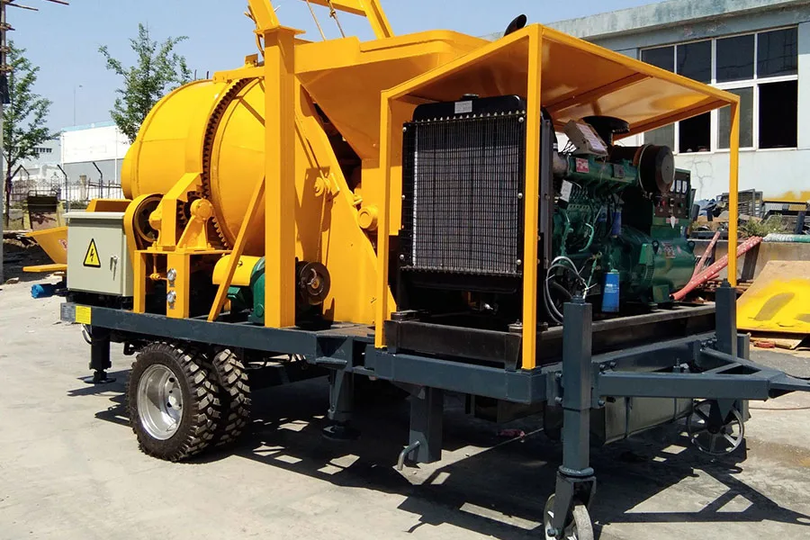 JBTS30 Bomba Mezcladora de Concreto Diesel