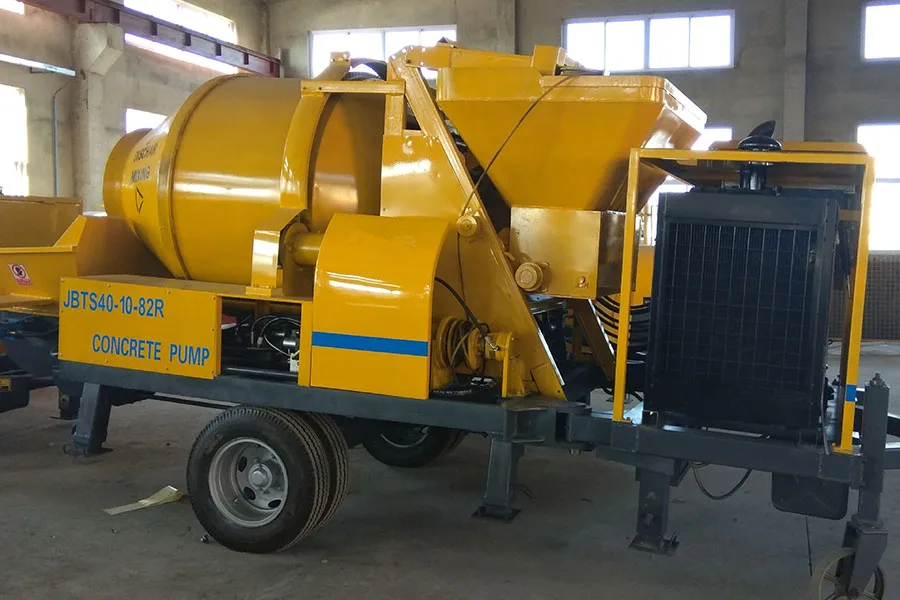 JBTS40 Bomba Mezcladora de Concreto Diesel