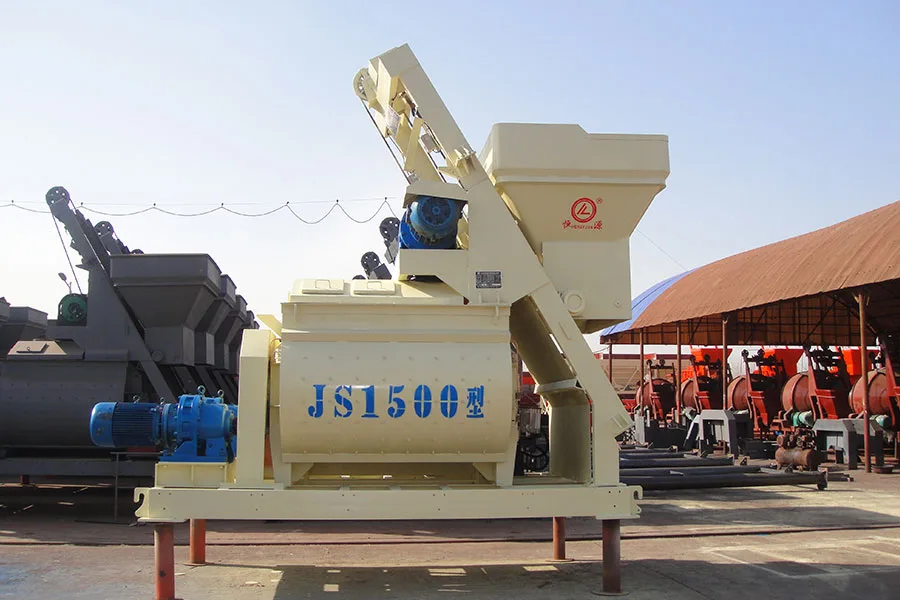 JS1500 Malaxeur a Beton Double Arbre JS