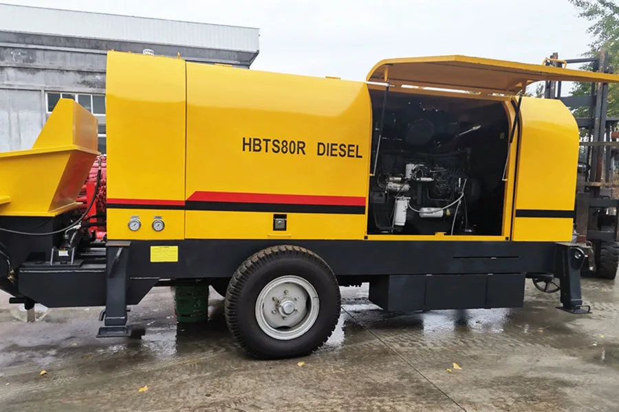 HBTS80 Pompe a Beton Diesel