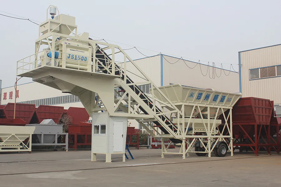 Mobile Concrete Batching Plant