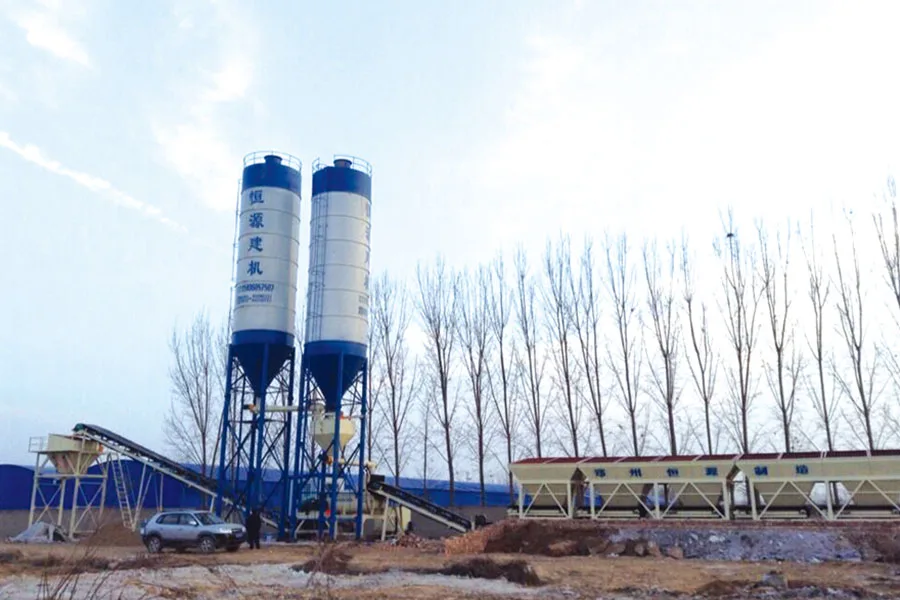 Stationary Stabilized Soil Mixing Plant