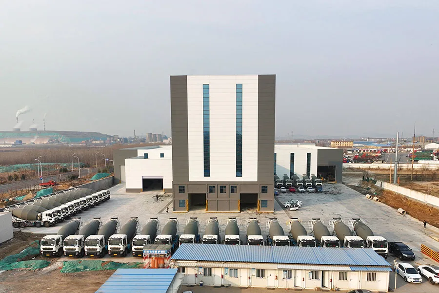 HZS270 Stationary Concrete Batching Plant