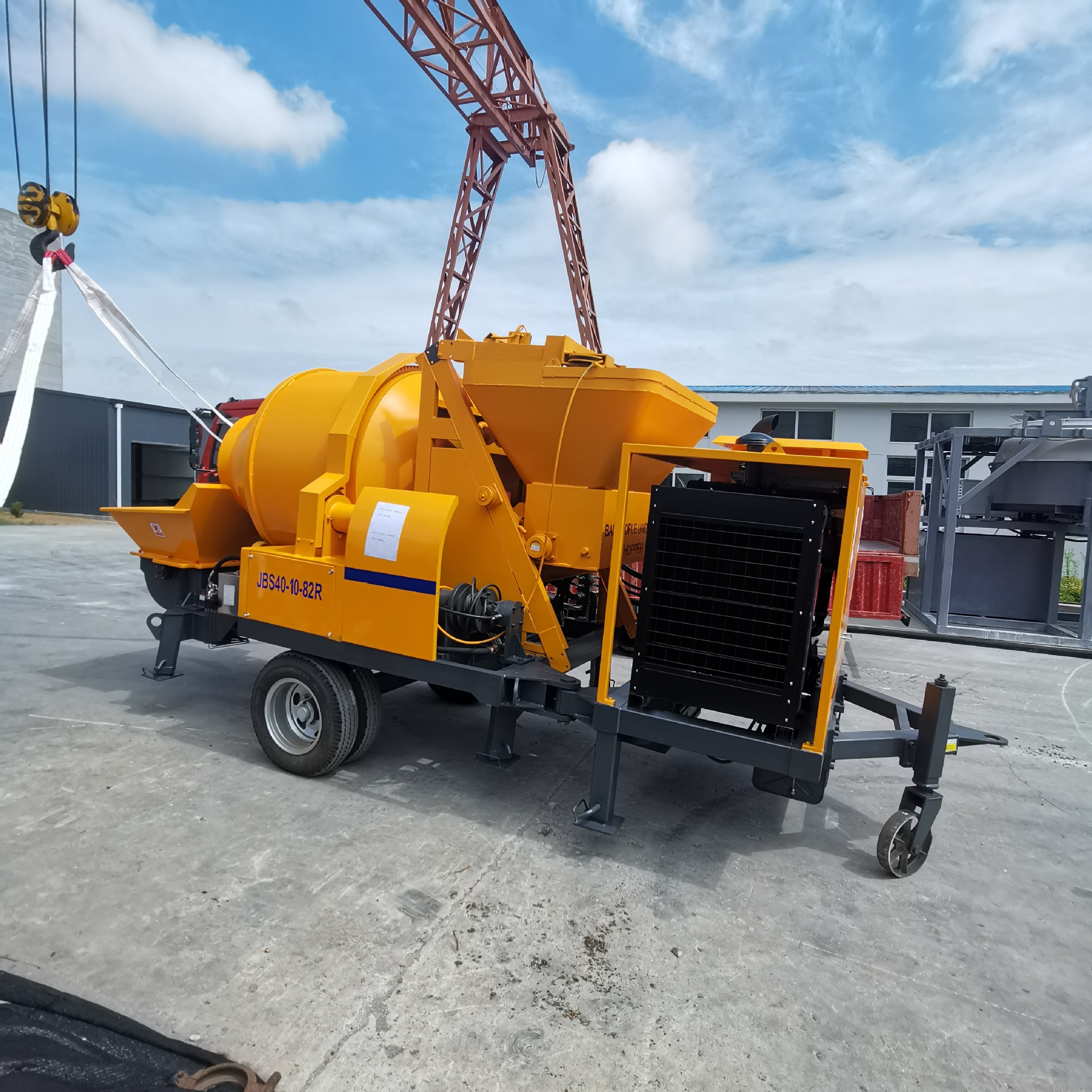 How to Choose a Concrete Mixing Pump: Power, Capacity, and Configuration Explained